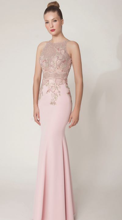 comprar vestido rosa clara online