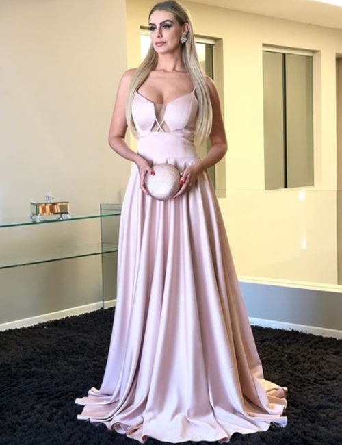 vestidos de madrinha rose 2018