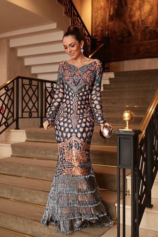 lala noleto vestido Lala Noleto Amfar