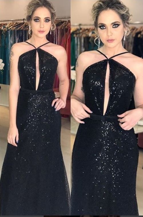 vestido preto em casamento