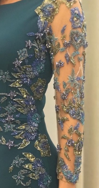 vestido com manga para casamento convidada