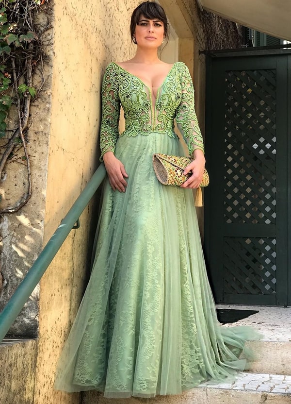 Vestido de formatura verde 2019: fotos, modelos e tendências