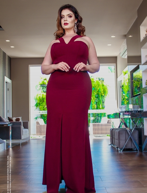 vestido marsala para madrinha