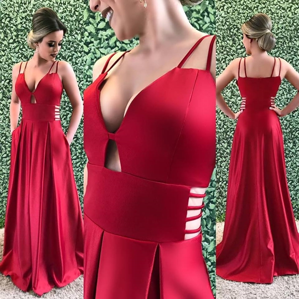vestido vermelho convidada casamento