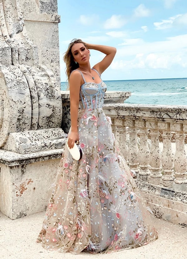 20 vestidos de festa com corpete estilo Dior (corselete)