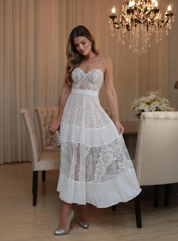 vestido para casar no civil 2019