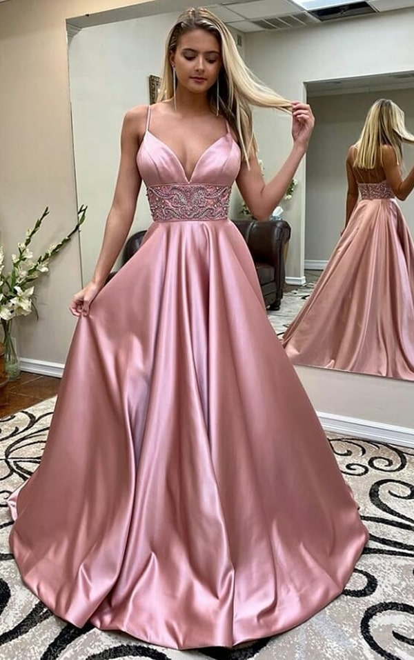 vestido para casamento a noite