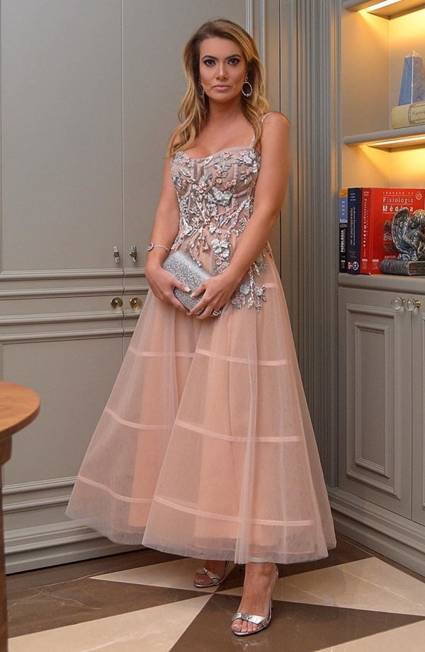 Vestido de madrinha sales longuete