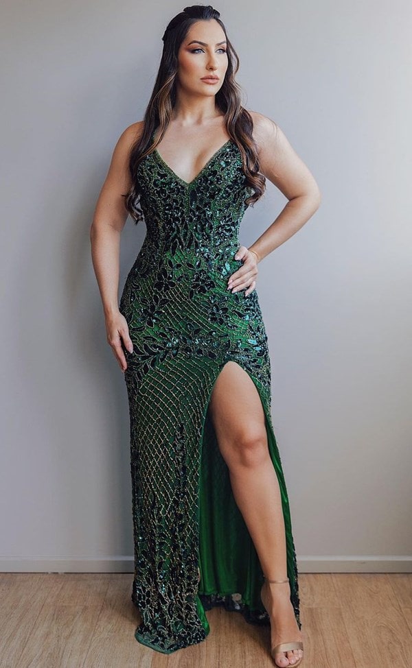 Vestido de best sale formatura justo