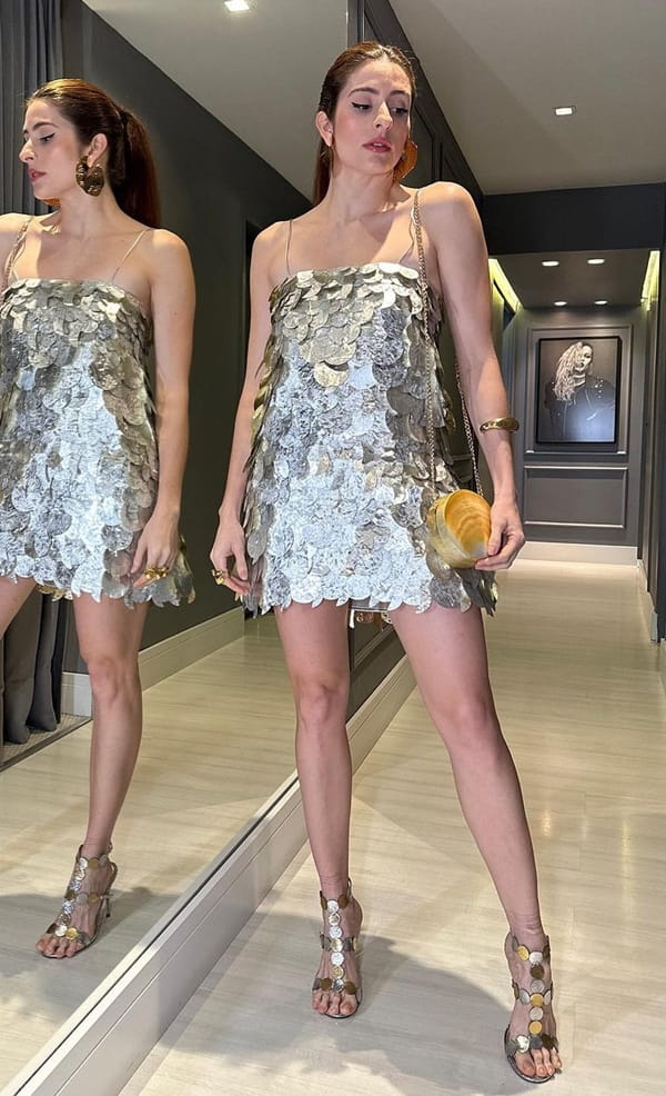 vestido curto para reveillon 2024