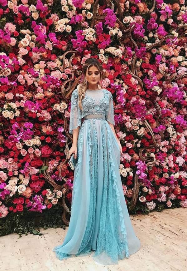 Thassia naves shop vestido azul