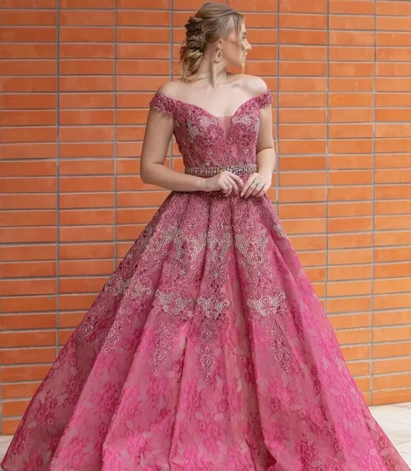 vestido rosa estilo princesa para debutante baile desta de  quinze anos