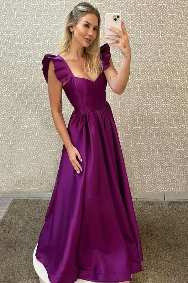 vestido de festa fucsia para madrinha de casamento